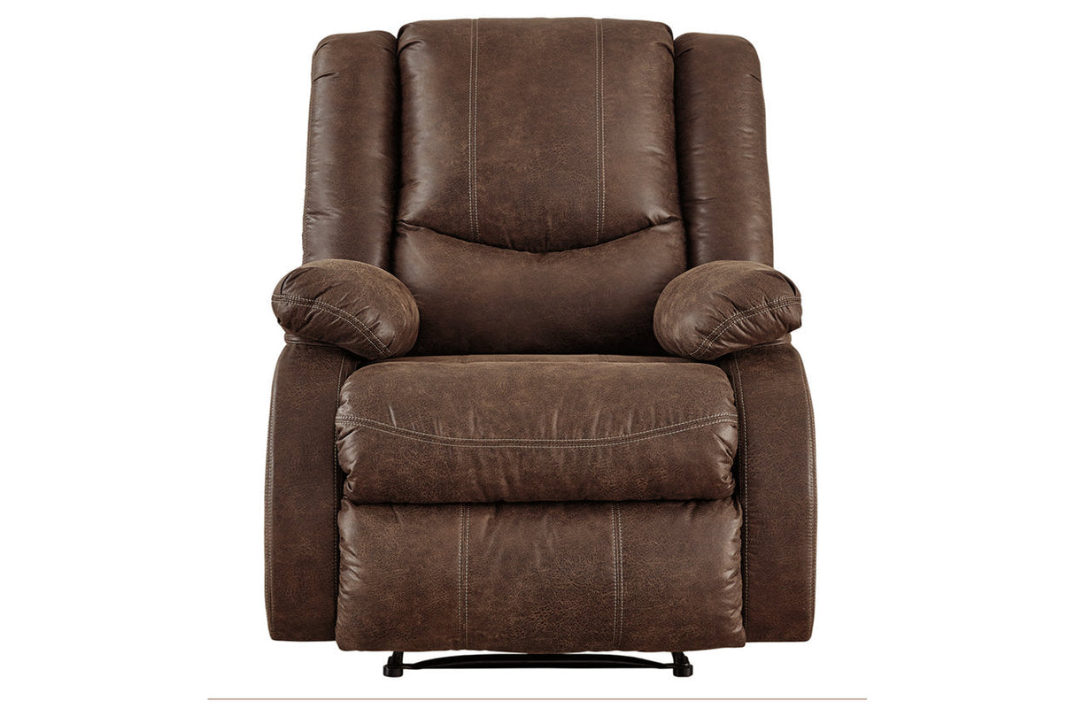 Bladewood Coffee Recliner by Ashley at Eve Furniture