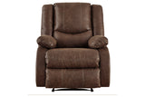 Bladewood Coffee Recliner by Ashley at Eve Furniture