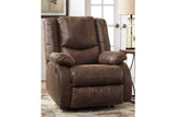 Bladewood Coffee Recliner by Ashley at Eve Furniture