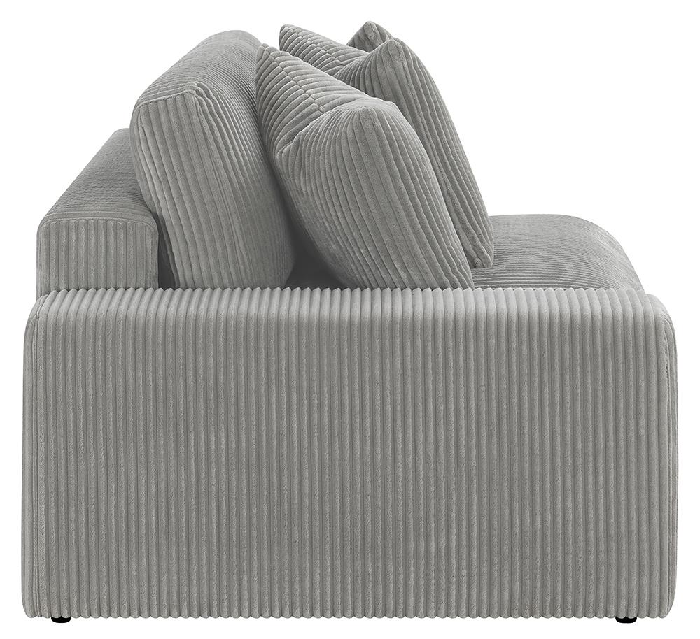 Blaine Upholstered Reversible Sectional Fog