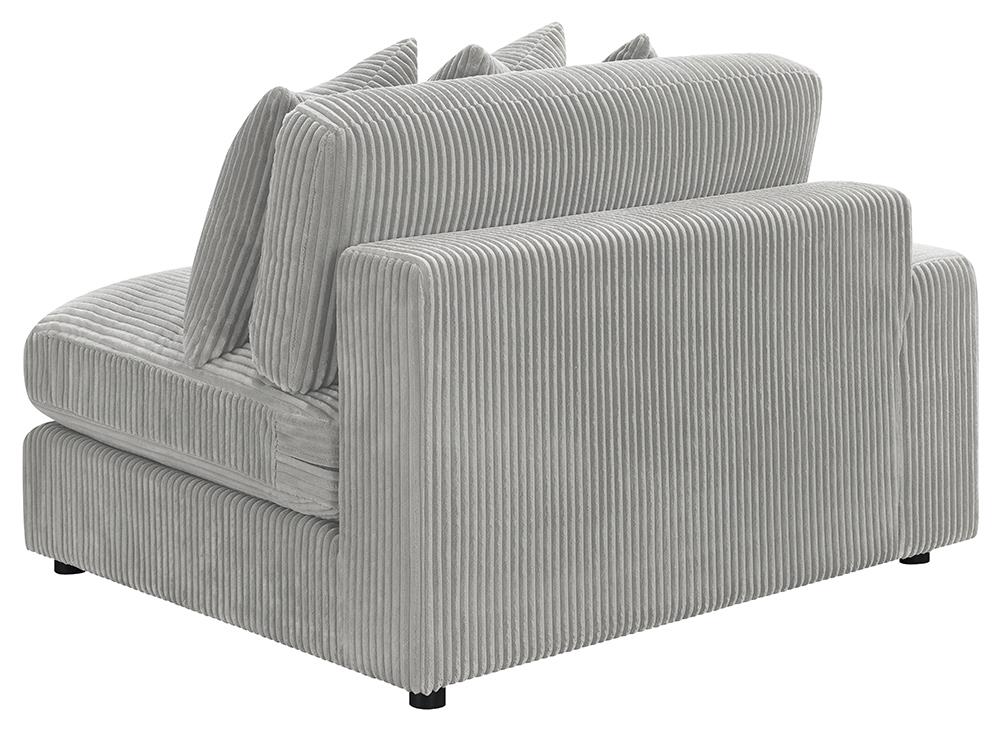 Blaine Upholstered Reversible Sectional Fog