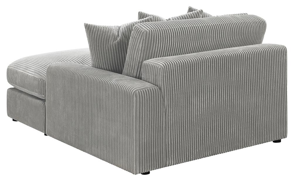 Blaine Upholstered Reversible Sectional Fog