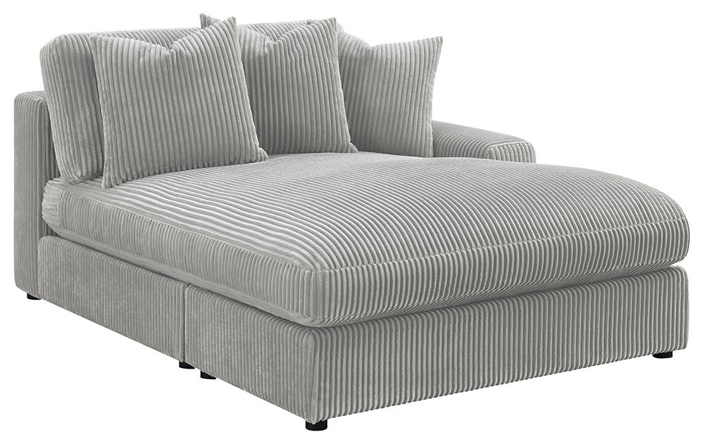 Blaine Upholstered Reversible Sectional Fog