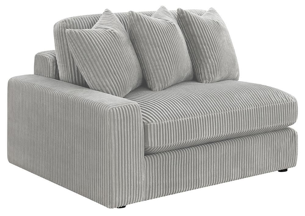 Blaine Upholstered Reversible Sectional Fog