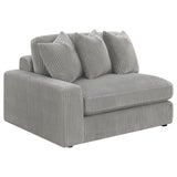 Blaine Upholstered Reversible Sectional Fog