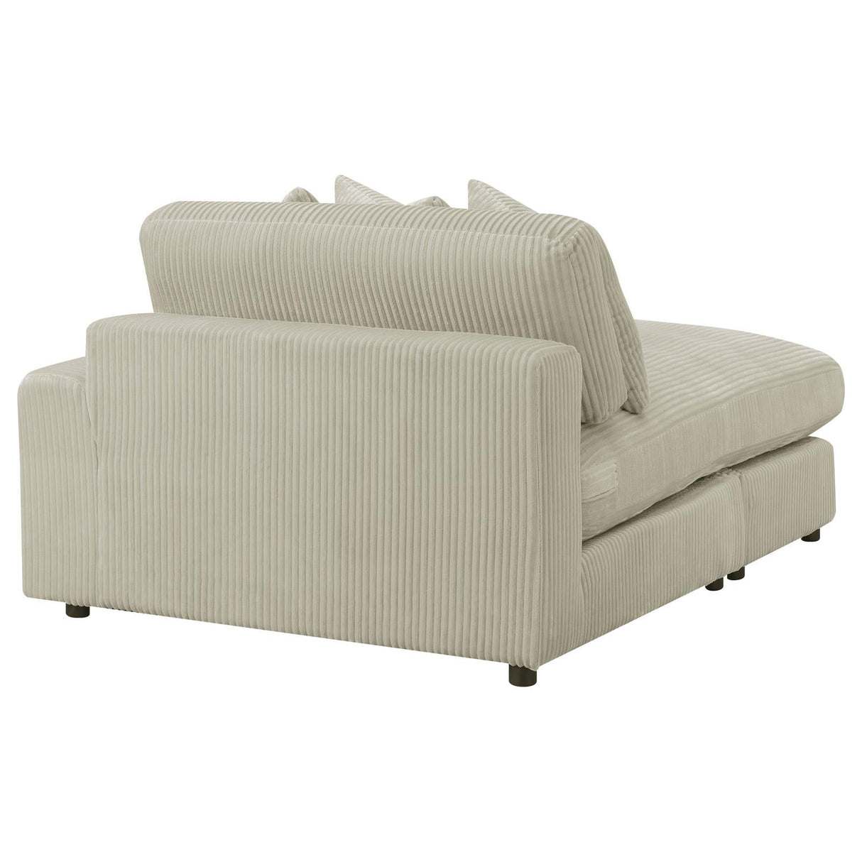 Blaine Upholstered Reversible Sectional Sofa Sand