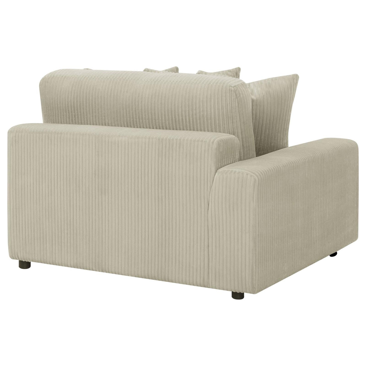 Blaine Upholstered Reversible Sectional Sofa Sand