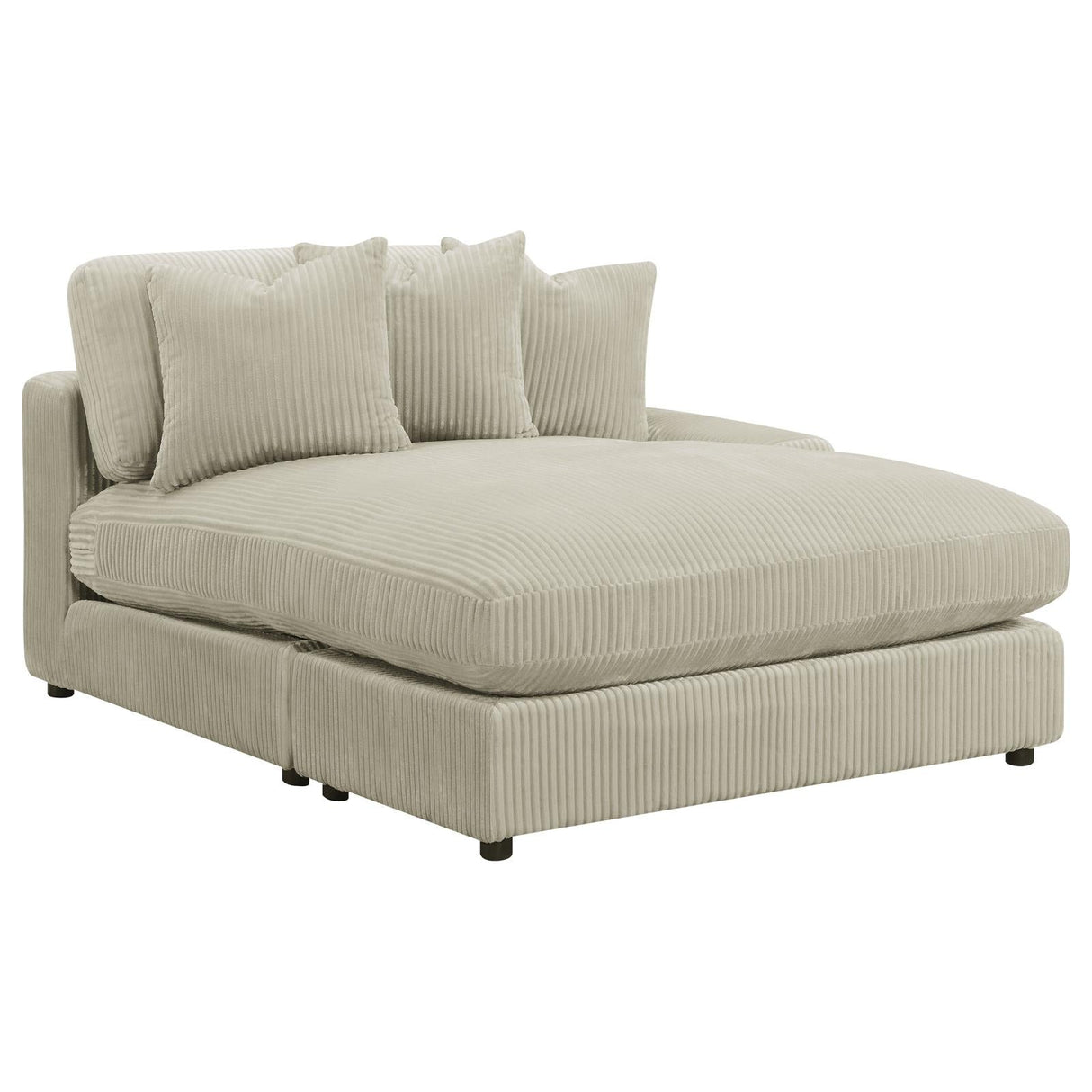 Blaine Upholstered Reversible Sectional Sofa Sand