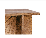 Blair Accent Table Golden Forest Marble by Moe's Home at Eve Furniture