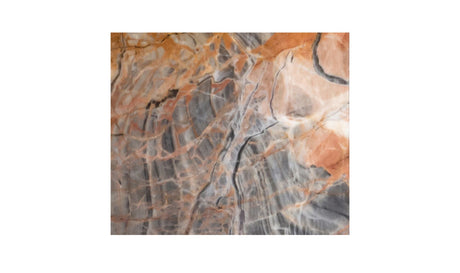 Blair Accent Table Orange Levante Marble by Moe's Home at Eve Furniture