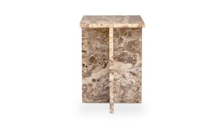 Blair Accent Table Panther Marble by Moe's Home at Eve Furniture