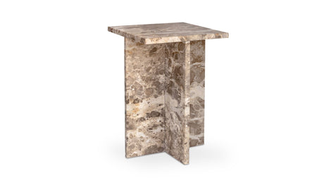 Blair Accent Table Panther Marble by Moe's Home at Eve Furniture