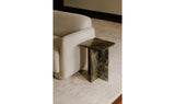 Blair Accent Table Rainforest Green Marble by Moe's Home at Eve Furniture
