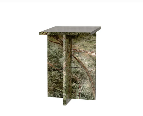 Blair Accent Table Rainforest Green Marble by Moe's Home at Eve Furniture