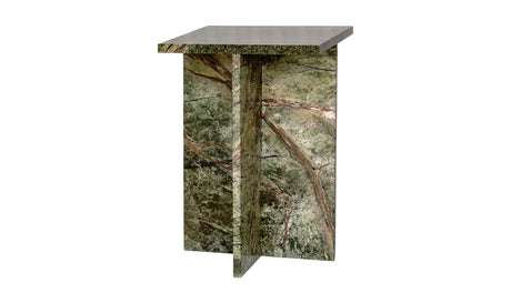 Blair Accent Table Rainforest Green Marble by Moe's Home at Eve Furniture