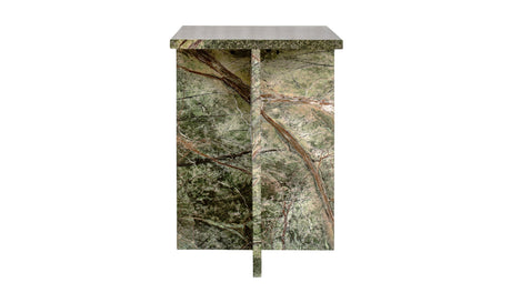 Blair Accent Table Rainforest Green Marble by Moe's Home at Eve Furniture