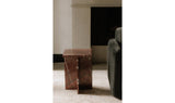 Blair Accent Table Rosso Levanto Marble by Moe's Home at Eve Furniture