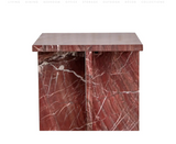 Blair Accent Table Rosso Levanto Marble by Moe's Home at Eve Furniture