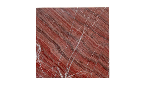 Blair Accent Table Rosso Levanto Marble by Moe's Home at Eve Furniture