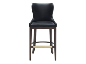 Blair Barstool in Black by Manhattan Comfort at Eve Furniture
