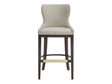 Blair Barstool in Stone by Manhattan Comfort at Eve Furniture