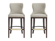 Blair Barstool in Stone (set of 2) by Manhattan Comfort at Eve Furniture