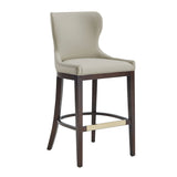 Blair Barstool in Stone (set of 3) by Manhattan Comfort at Eve Furniture