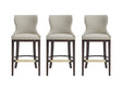 Blair Barstool in Stone (set of 3) by Manhattan Comfort at Eve Furniture