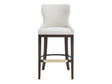Blair Barstool in White by Manhattan Comfort at Eve Furniture
