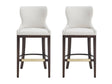 Blair Barstool in White (set of 2) by Manhattan Comfort at Eve Furniture