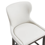 Blair Barstool in White (set of 3) by Manhattan Comfort at Eve Furniture