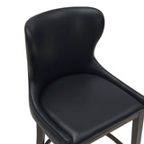 Blair Counter Stool in Black by Manhattan Comfort at Eve Furniture