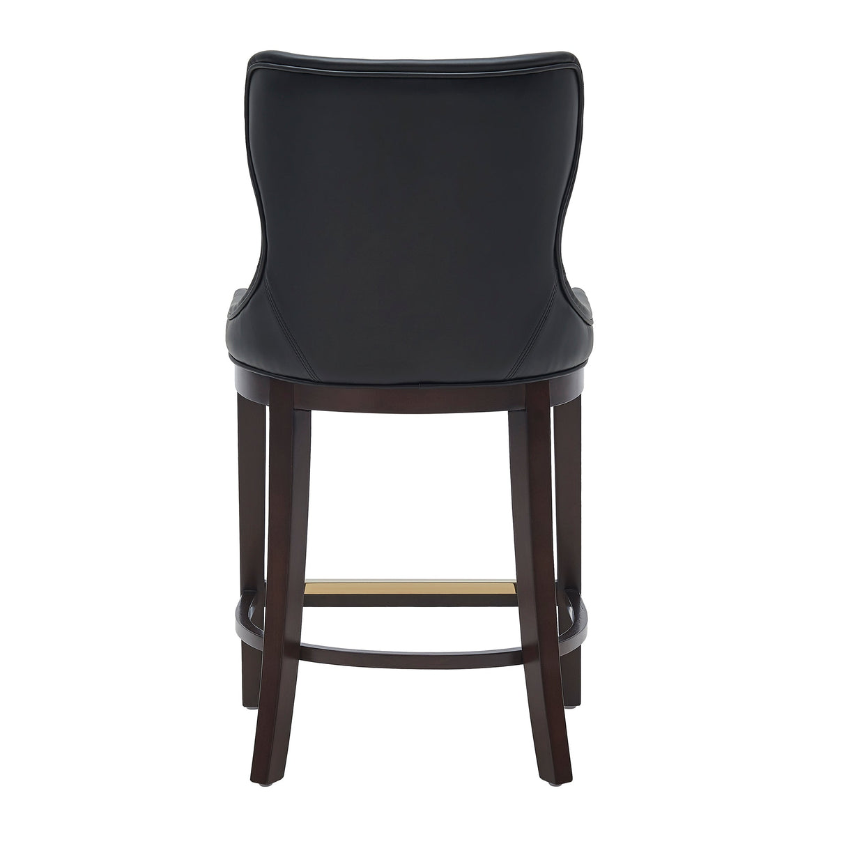 Blair Counter Stool in Black by Manhattan Comfort at Eve Furniture
