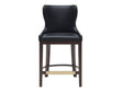 Blair Counter Stool in Black by Manhattan Comfort at Eve Furniture