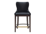 Blair Counter Stool in Black by Manhattan Comfort at Eve Furniture