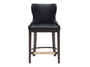Blair Counter Stool in Black by Manhattan Comfort at Eve Furniture