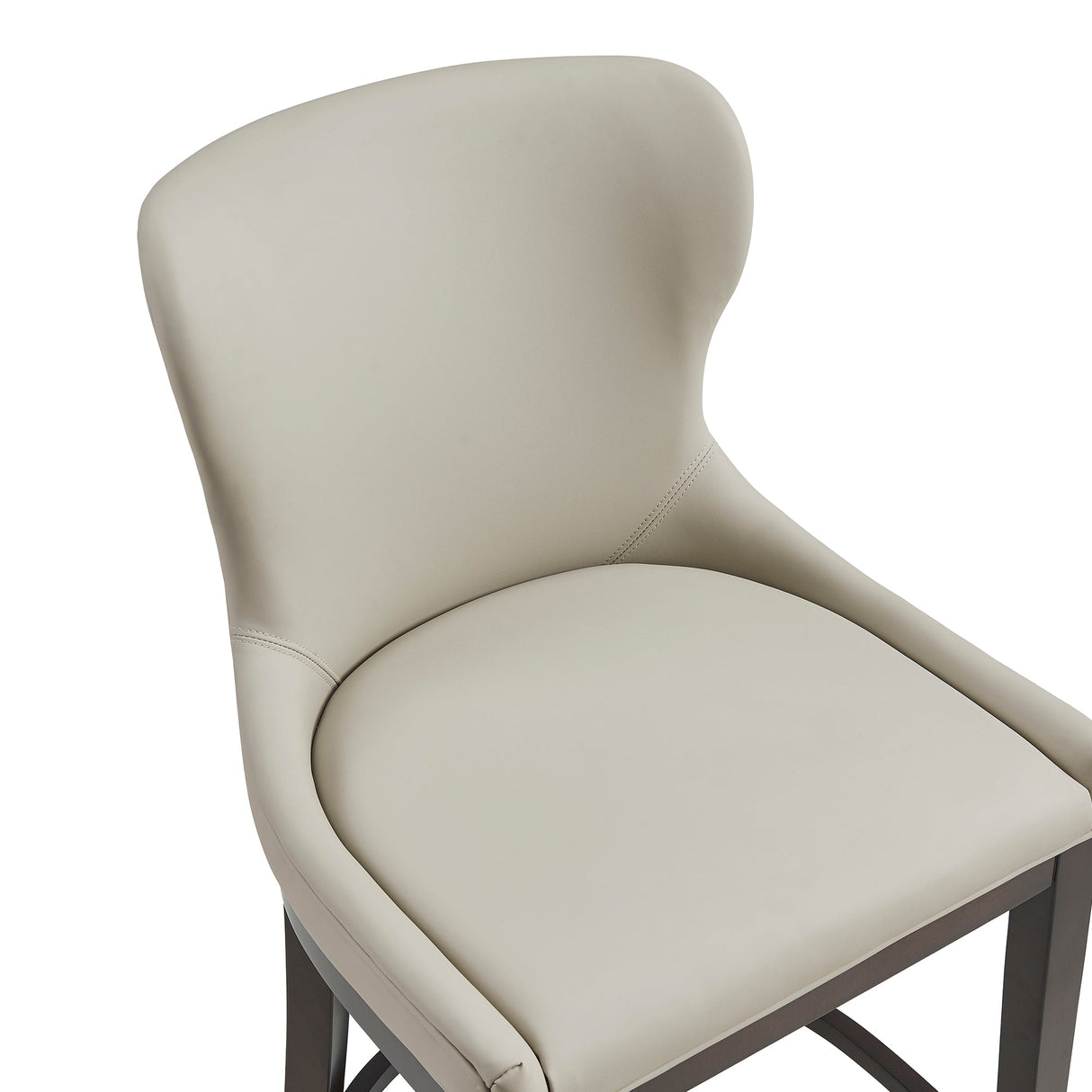 Blair Counter Stool in Stone by Manhattan Comfort at Eve Furniture