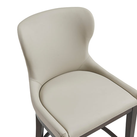 Blair Counter Stool in Stone by Manhattan Comfort at Eve Furniture