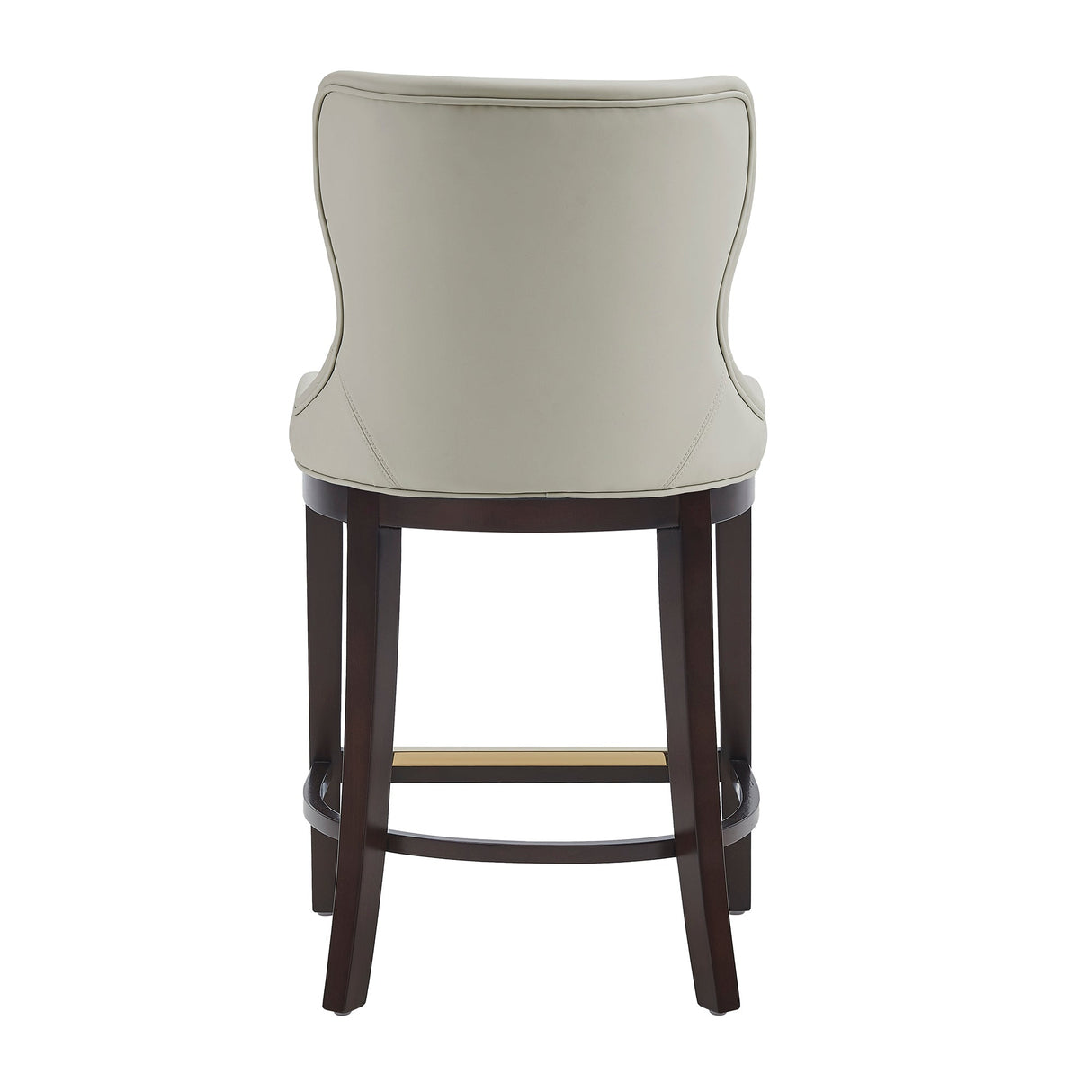 Blair Counter Stool in Stone by Manhattan Comfort at Eve Furniture