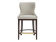 Blair Counter Stool in Stone by Manhattan Comfort at Eve Furniture