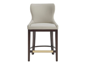 Blair Counter Stool in Stone by Manhattan Comfort at Eve Furniture