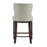 Blair Counter Stool in Stone (set of 2) by Manhattan Comfort at Eve Furniture