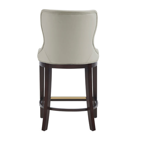 Blair Counter Stool in Stone (set of 3) by Manhattan Comfort at Eve Furniture