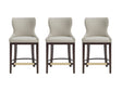 Blair Counter Stool in Stone (set of 3) by Manhattan Comfort at Eve Furniture