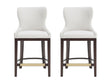 Blair Counter Stool in White (set of 2) by Manhattan Comfort at Eve Furniture