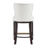 Blair Counter Stool in White (set of 3) by Manhattan Comfort at Eve Furniture