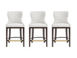 Blair Counter Stool in White (set of 3) by Manhattan Comfort at Eve Furniture