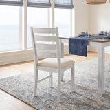 Blair Farm Grayish White/Brown 7-Piece Dining Room Set by Homelegance at Eve Furniture