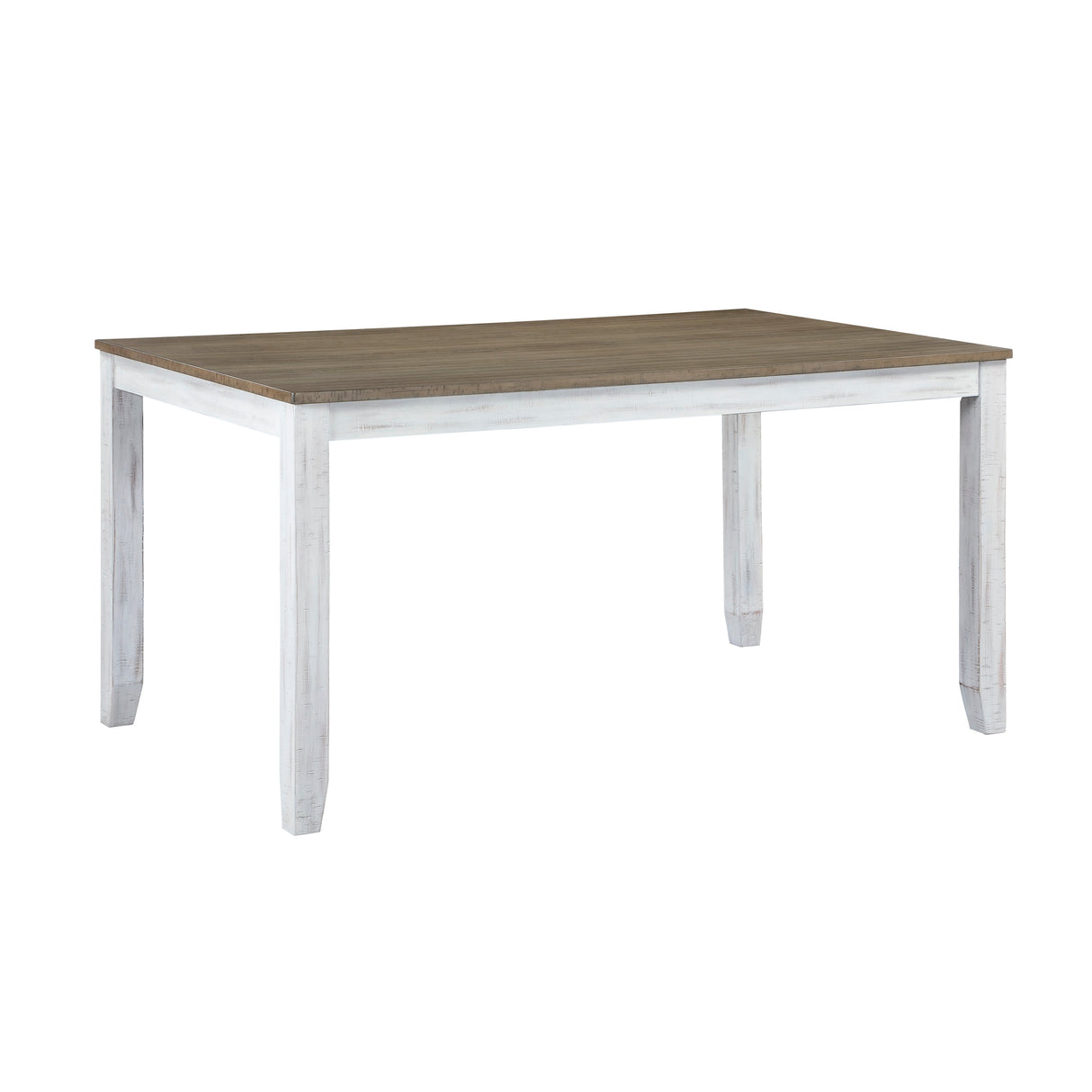 Blair Farm Grayish White/Brown 7-Piece Dining Room Set by Homelegance at Eve Furniture