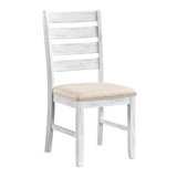 Blair Farm Grayish White/Brown 7-Piece Dining Room Set by Homelegance at Eve Furniture